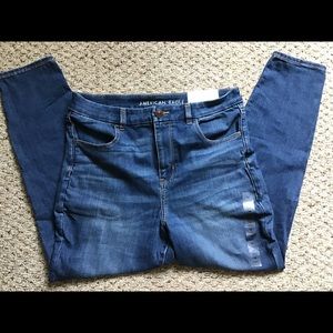 NWT American Eagle Curvy Hi-Rise Jegging 14 Short